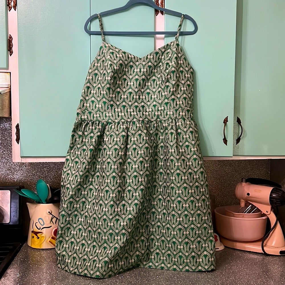Emerald Green ModCloth Cocktail Dress